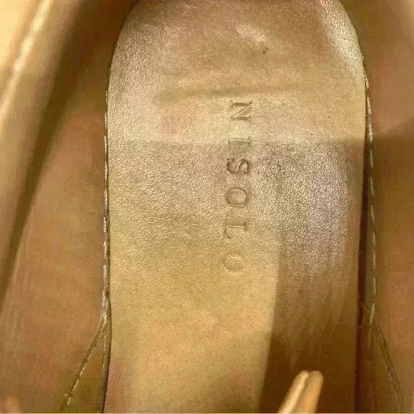Nisolo Shoes | Nisolo Everyday Sneakers in Smooth Tan Leather Size 6| Color: Tan - Picture 10 of 12